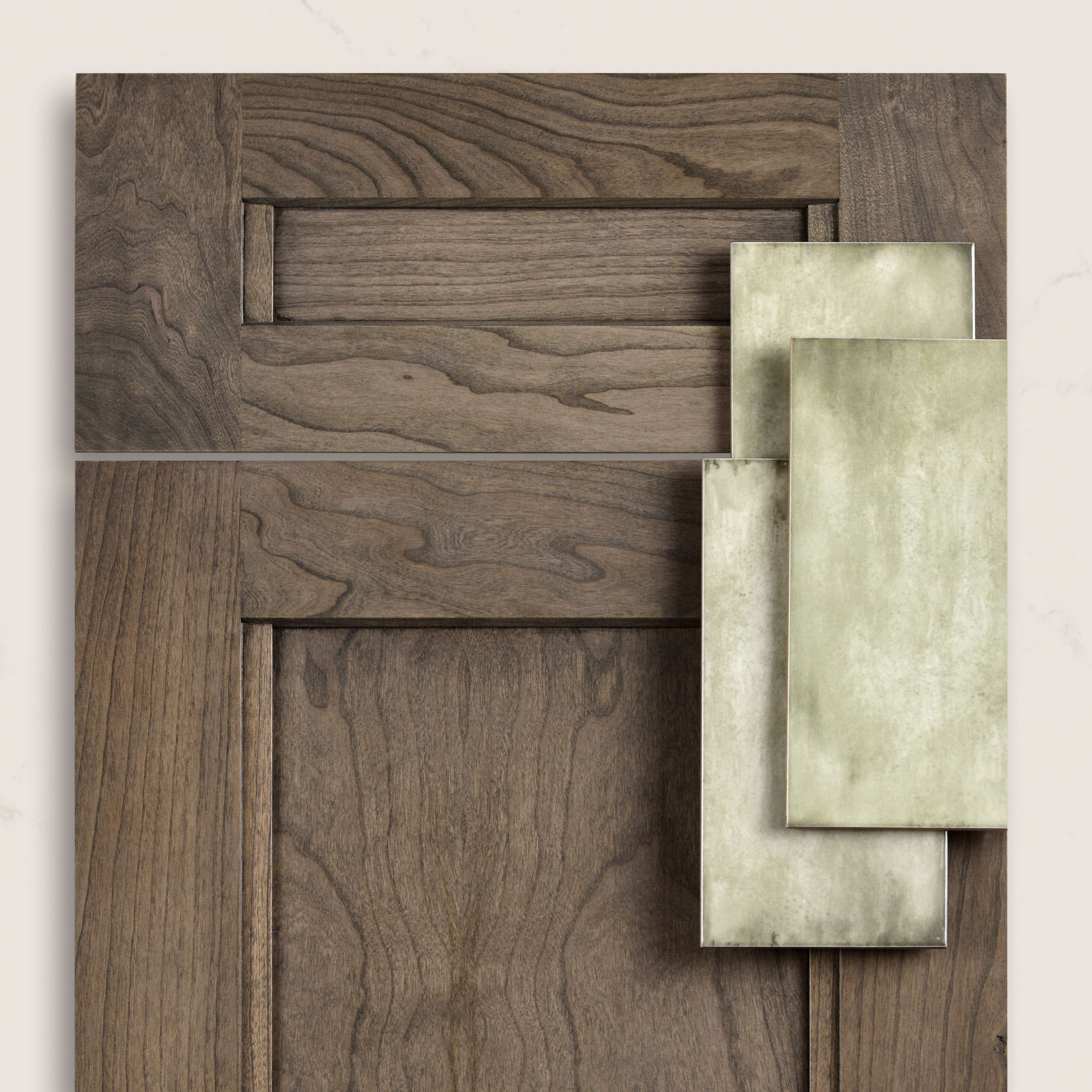 Dura Supreme Avery door style in Cherry with a Harbor stain.