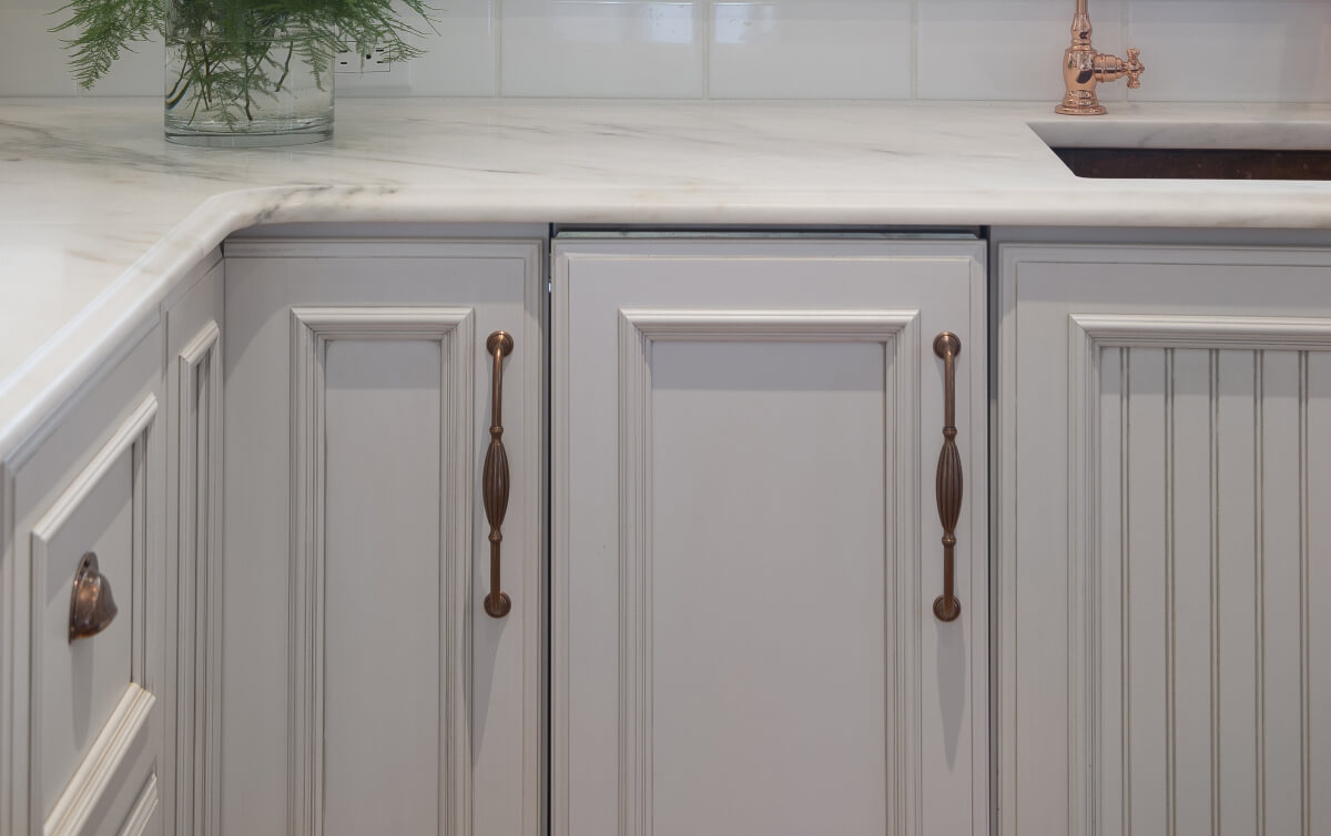 An Accent And A Glaze Cabinet Finish