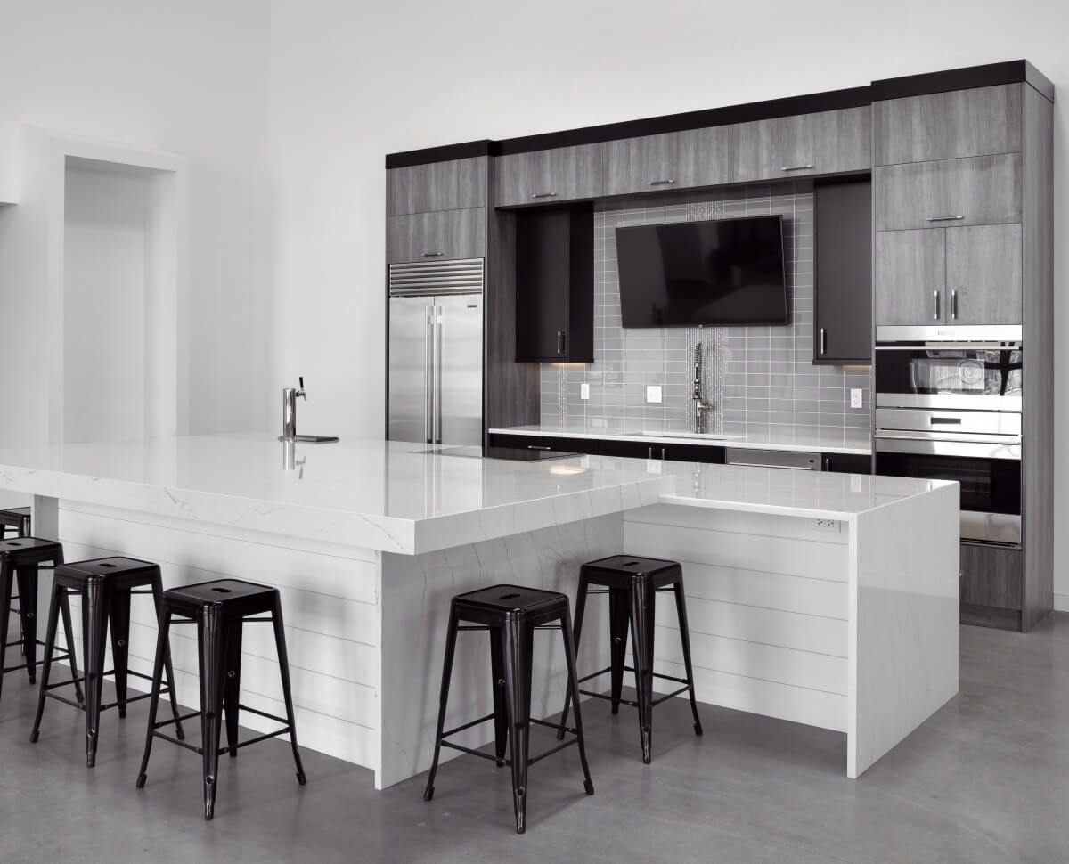 Kitchen Stories The Story Behind A Truly Black White Kitchen Design Dura Supreme Cabinetry