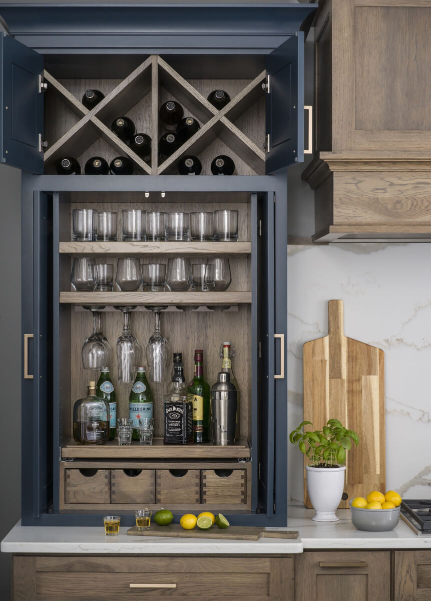 Tall Pull-Out Pantry - Wood - Dura Supreme Cabinetry