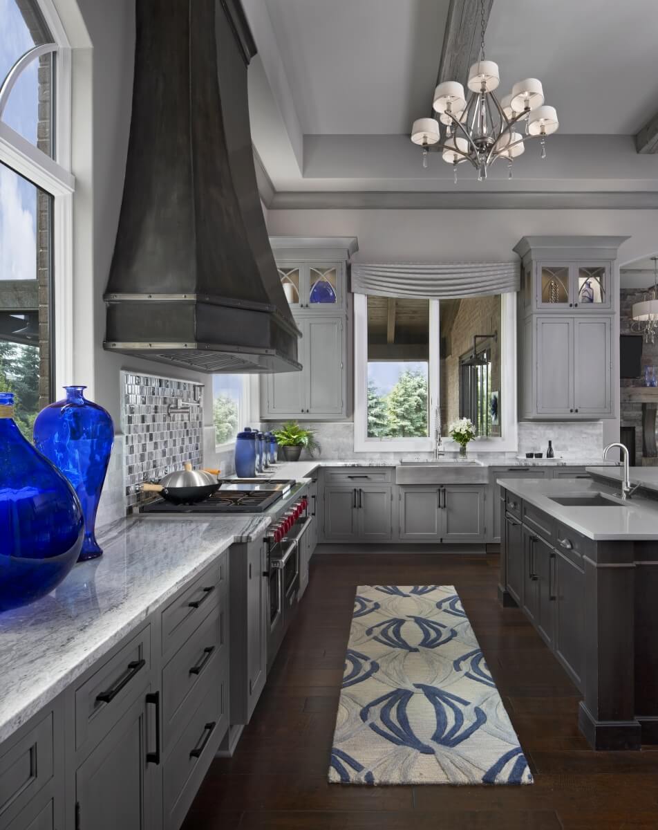 Dura Supreme Cabinetry design by Zey Hilla of KSI Kitchen & Bath. Photography by Beth Singer.