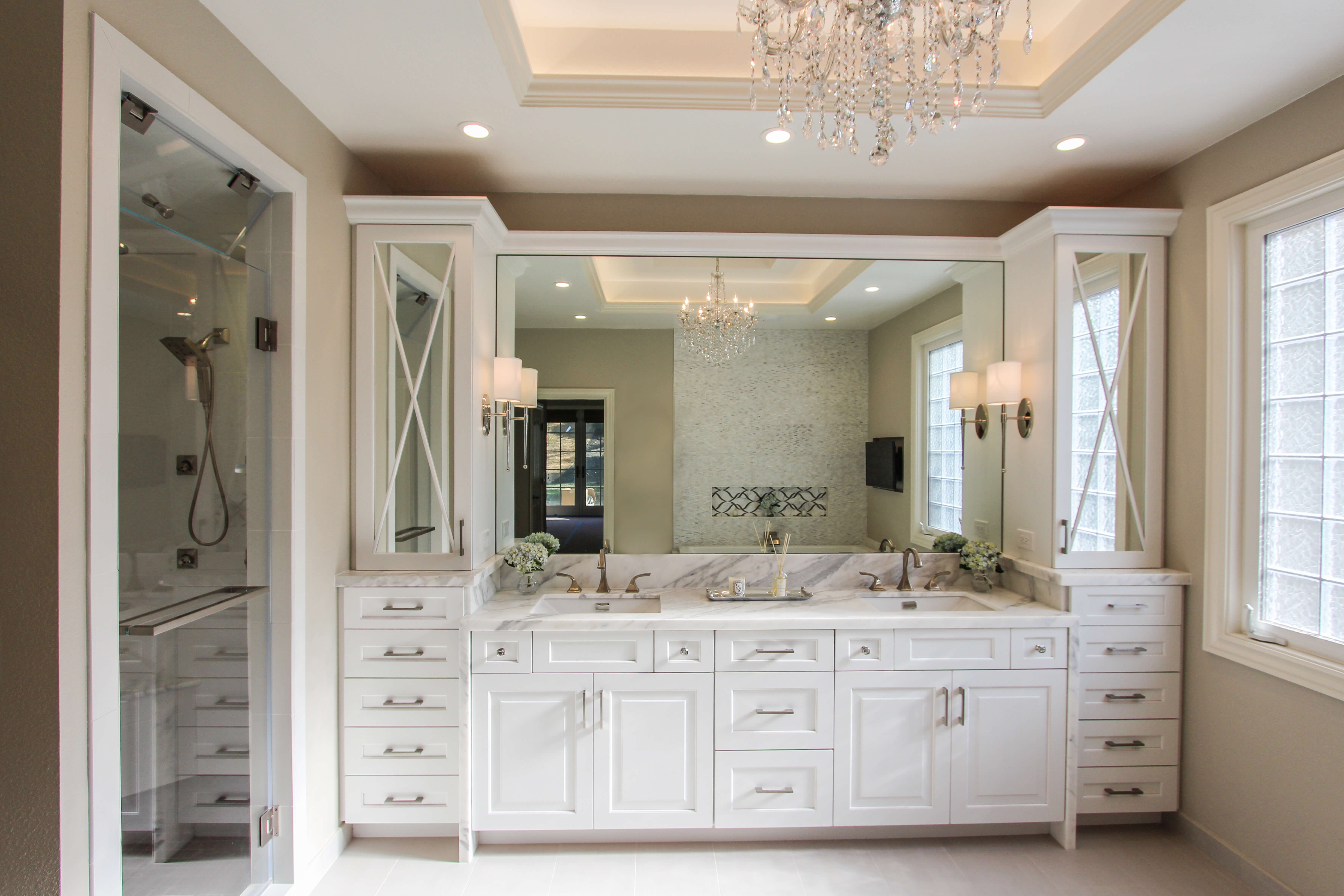 Master Bath Debate Double or Single Bowl Vanities Dura Supreme