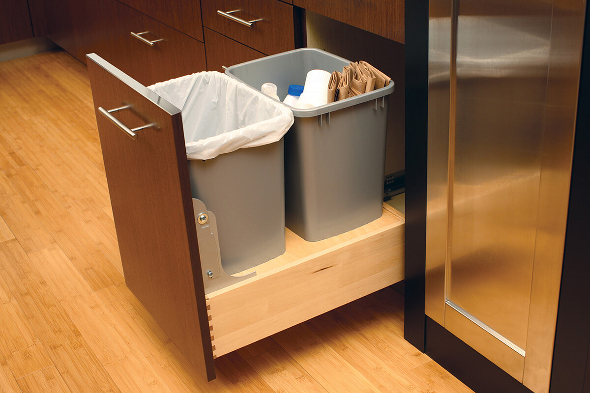 Plate Rack and Dish Storage Drawer Combo - Dura Supreme Cabinetry