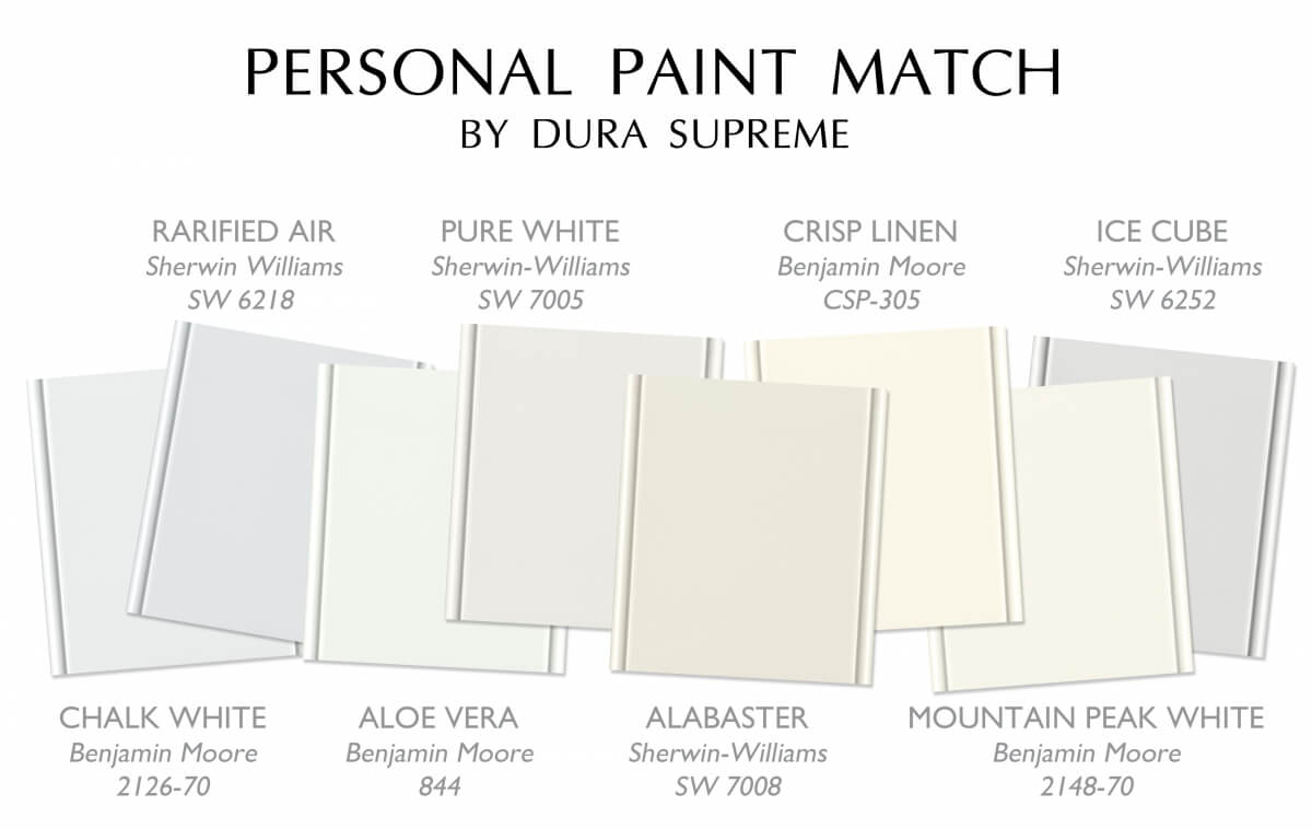 Chalk White Paint Sample by Benjamin Moore (2126-70)