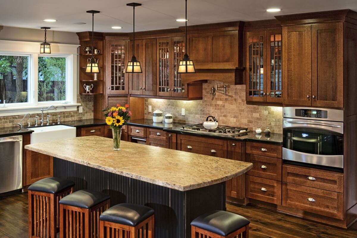 Dura Supreme kitchen design by Linda Williams of Hahka Kitchens, California