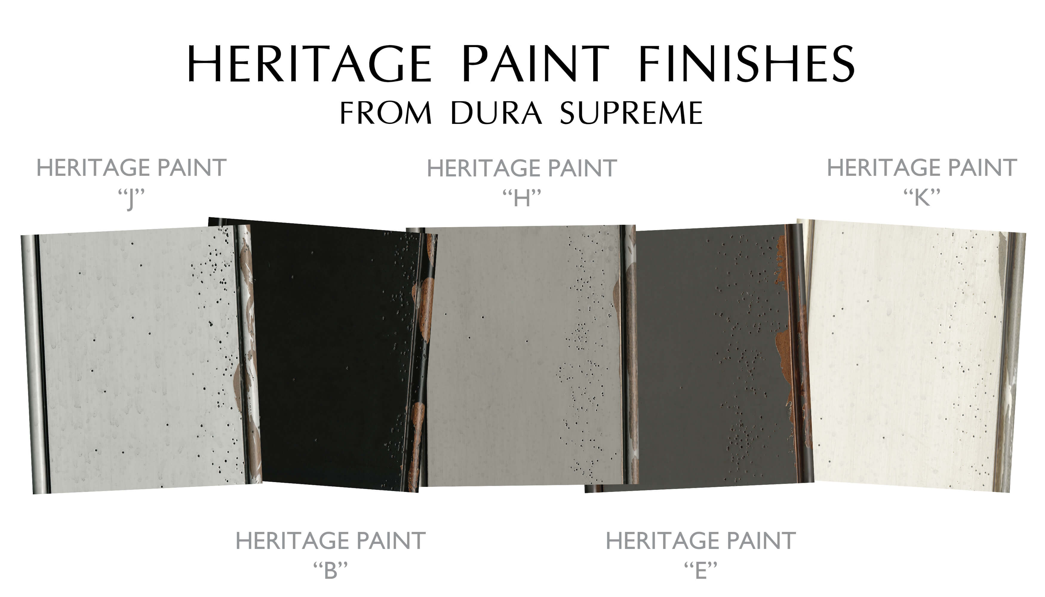 Heritage Paint finishes from Dura Supreme Cabinetry.