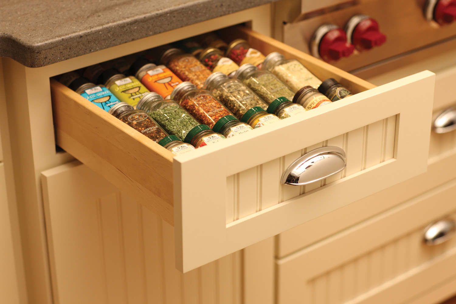 Dish Storage Drawer - Dura Supreme Cabinetry