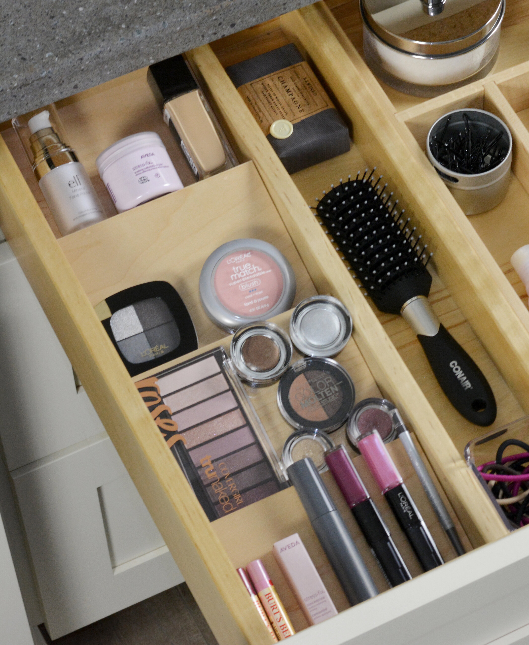 Drawer Spice Rack (For the Bathroom)