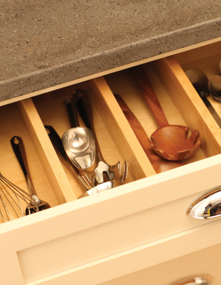 Deep Drawer Organizer for Stainless Steel Drawers With Pots and Pans - Dura  Supreme Cabinetry