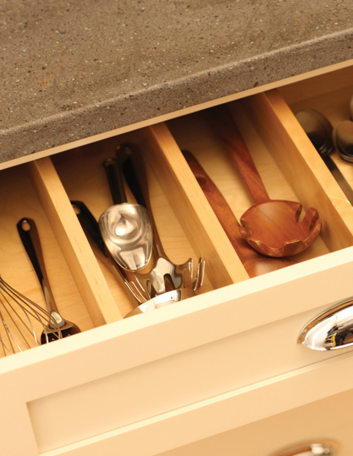 Drawer K-Cup Organizer with Drawer Partitions - Dura Supreme Cabinetry