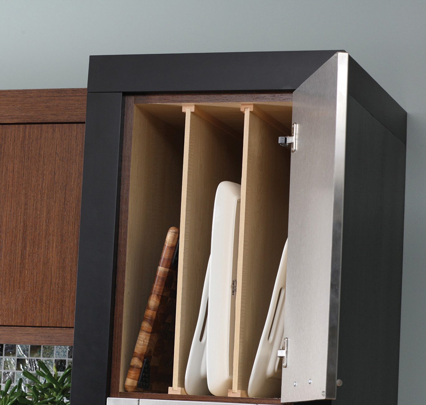 Base Pull-Out Tray Divider Cabinet - Dura Supreme Cabinetry