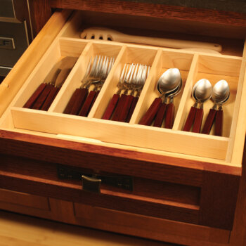 Drawer K-Cup Organizer with Drawer Partitions - Dura Supreme Cabinetry