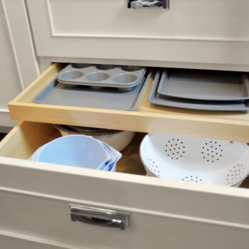 Base Pull-Out Tray Divider Cabinet - Dura Supreme Cabinetry