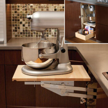 Thin Vanity Pull-Out Storage - Dura Supreme Cabinetry