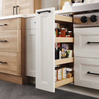 Base Pull-Out Tray Divider Cabinet - Dura Supreme Cabinetry