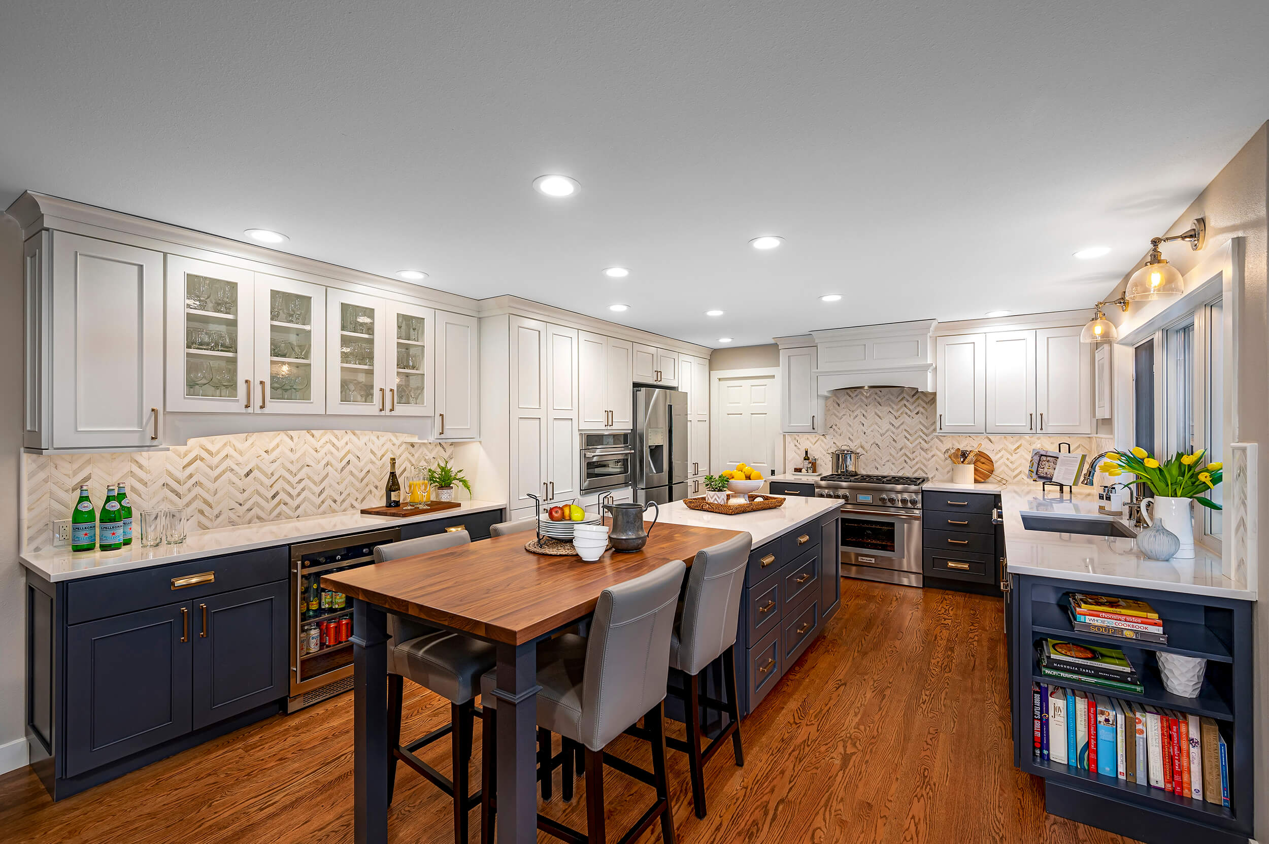 Kitchen island table online with seating for 4