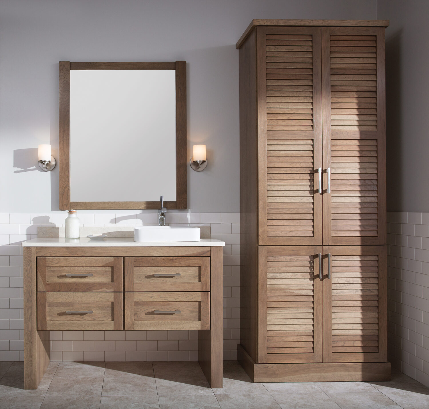 Vanity Grooming Cabinet - Dura Supreme Cabinetry