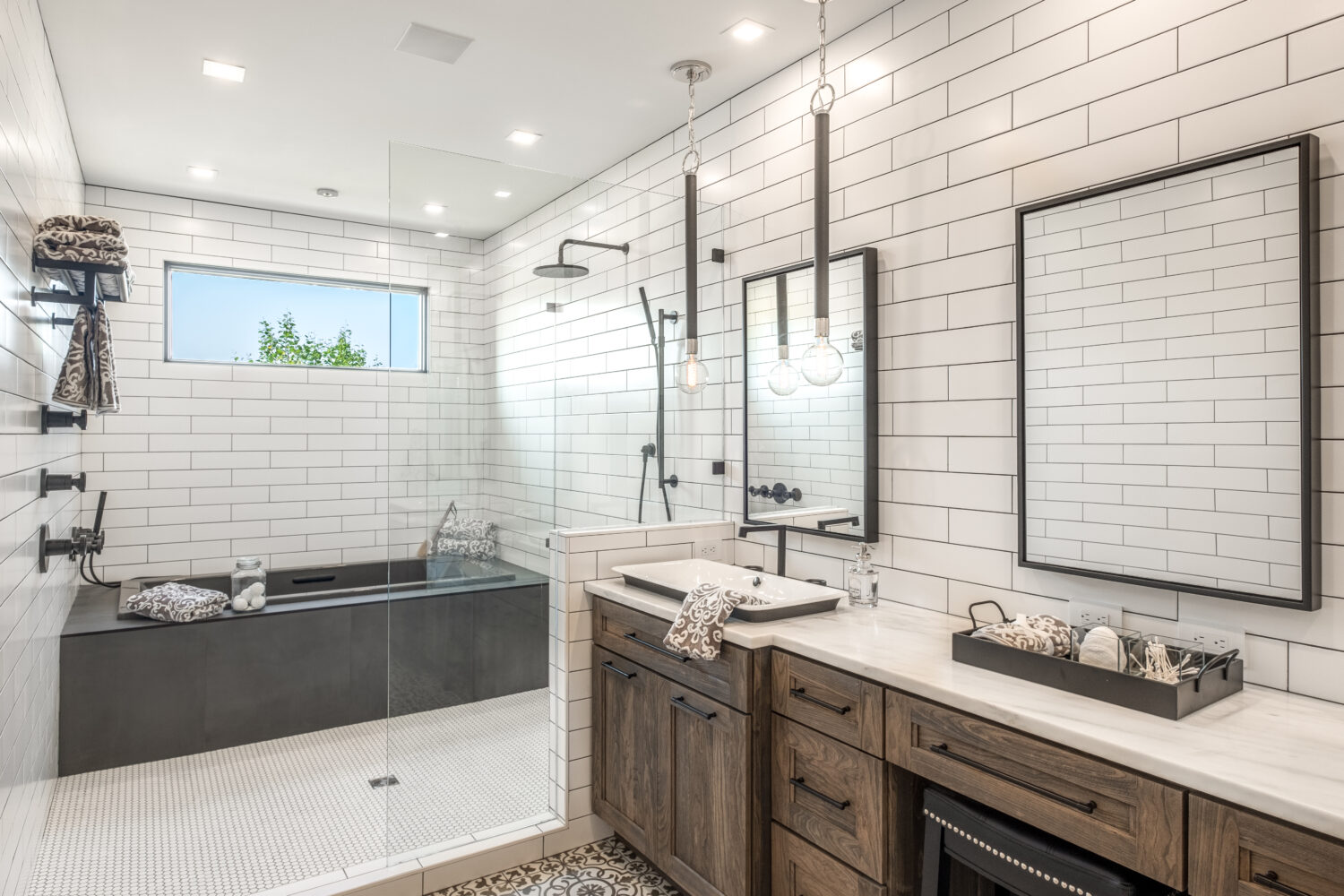 Extraordinary Weathered Wood Industrial Bathroom Dura Supreme