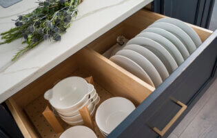 Drawer Dividers and Plate Holders - Decora Cabinetry