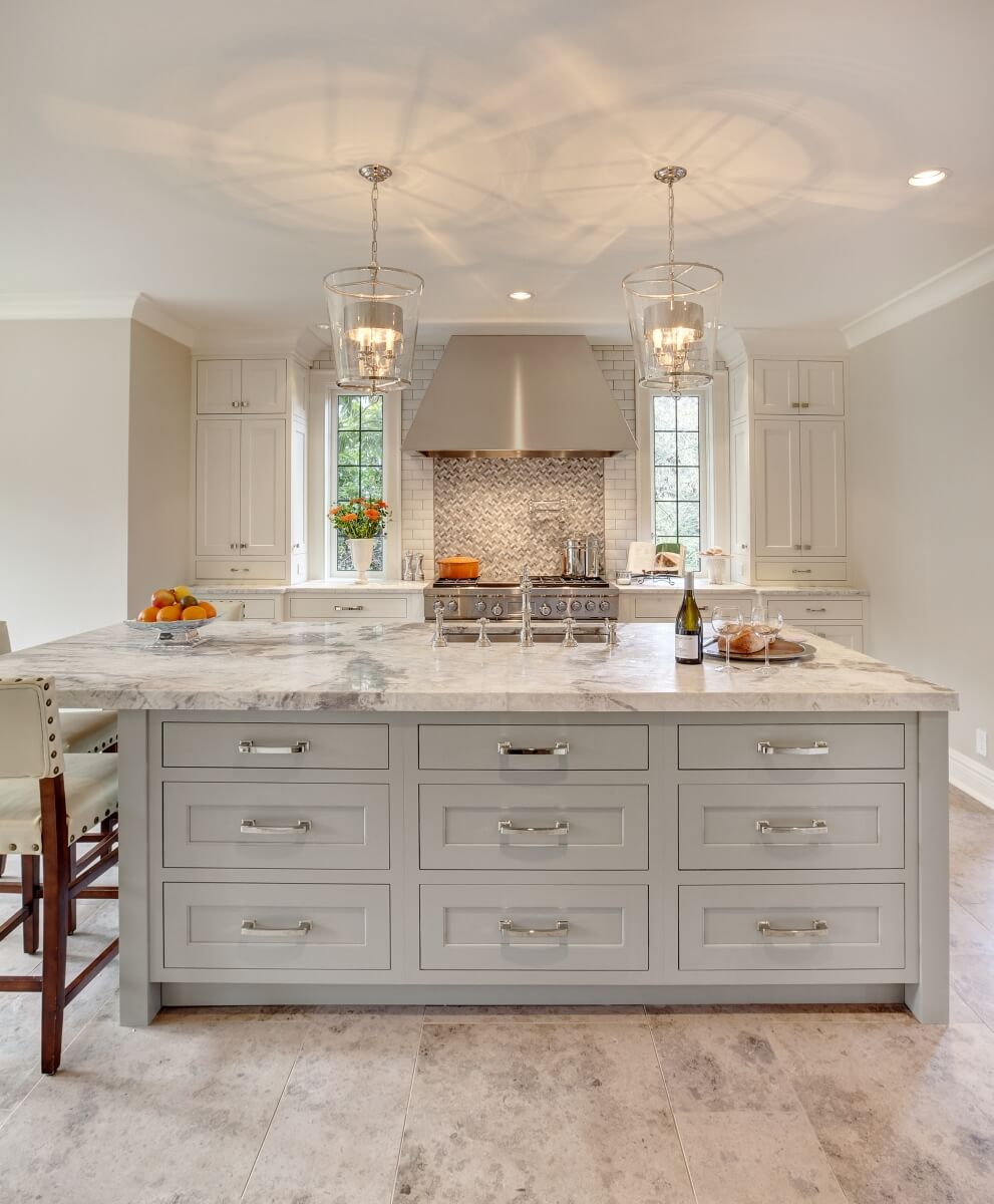 This Dura Supreme kitchen features