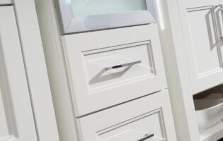 How to clean cabinets.