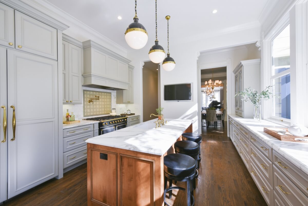 Counter Height Vs Bar Height The Pros Cons Of Kitchen Island Seating Styles Dura Supreme Cabinetry