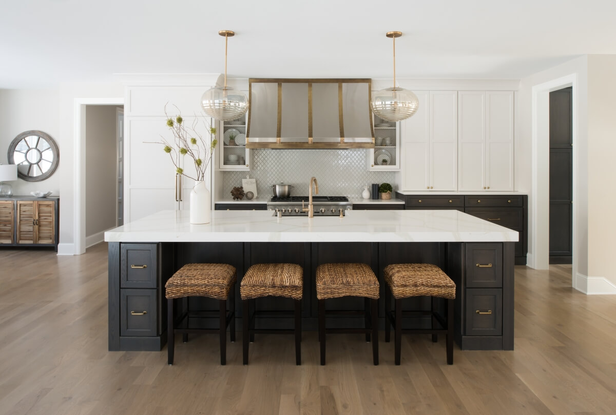 Dura Supreme cabinetry design by Megan Dent of Studio M Kitchen & Bath, Plymouth, MN.