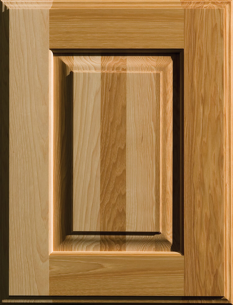 Hickory Cabinets from Dura Supreme Cabinetry. Kitchen cabinet wood material options.
