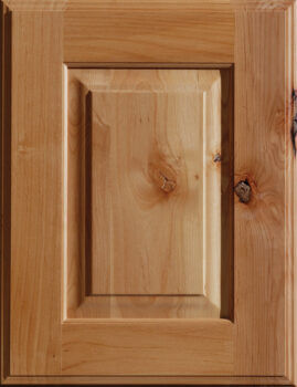 Knotty Alder Cabinets from Dura Supreme Cabinetry. Kitchen cabinet wood material options.