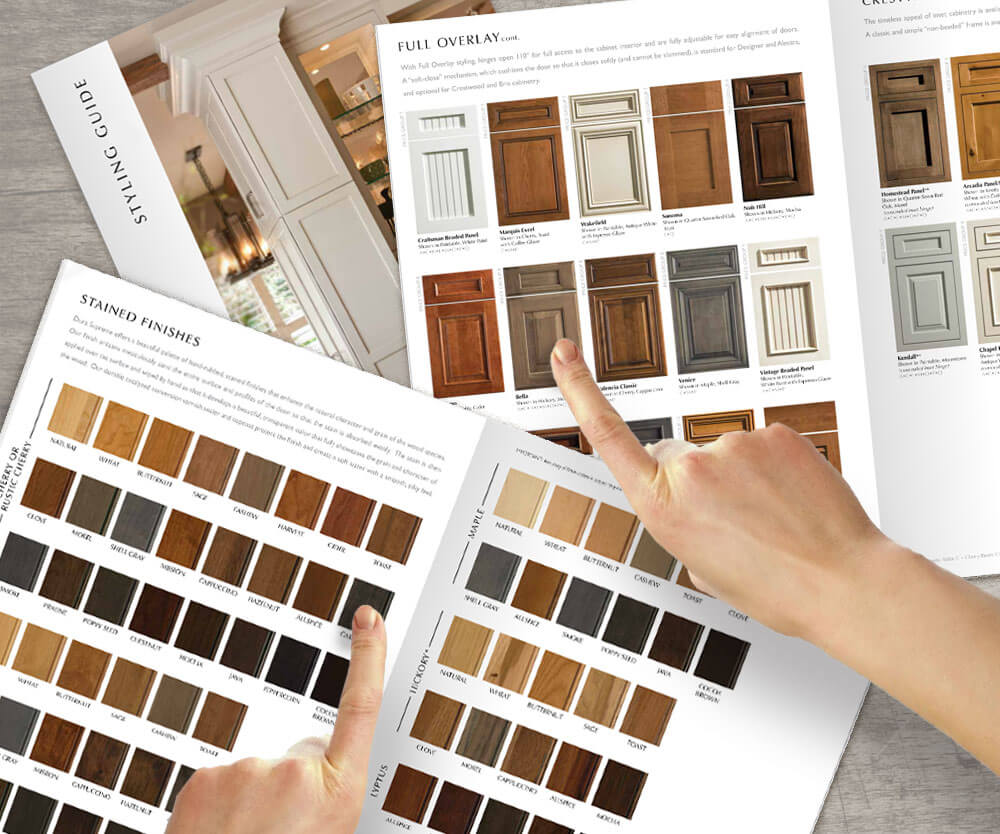The Dura Supreme Styling Guide makes choosing your door style and finish type a breeze.