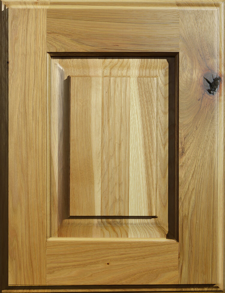 Rustic Hickory Cabinets from Dura Supreme Cabinetry. Kitchen cabinet wood material options.