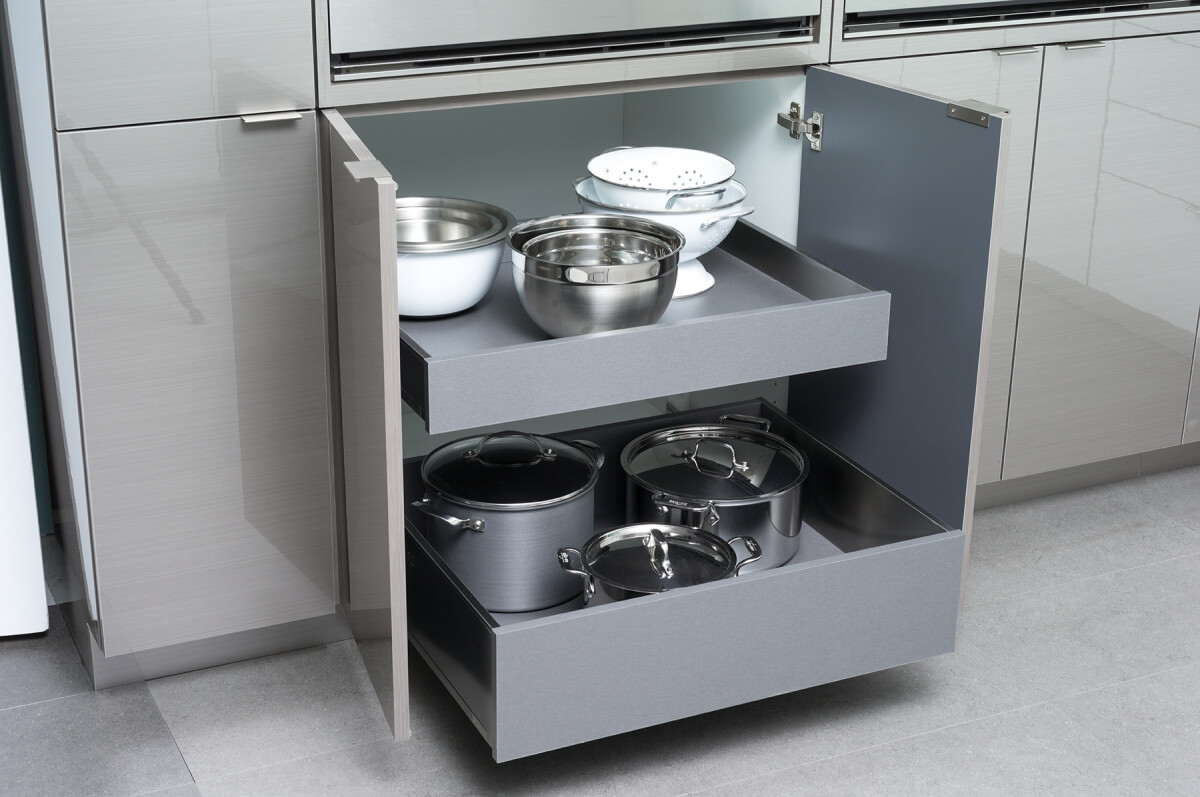 Dish Storage Drawer - Dura Supreme Cabinetry