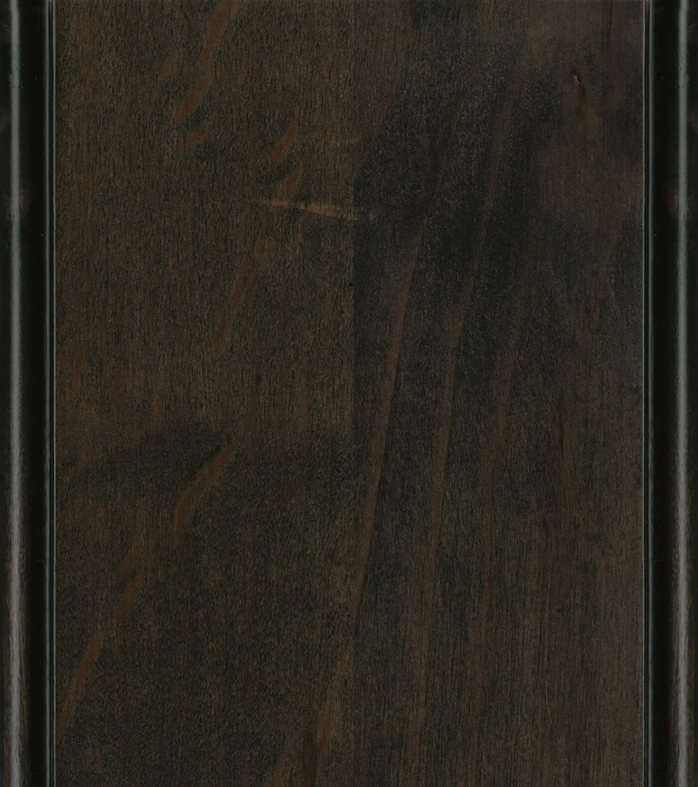 Caraway / Charcoal Glaze Stain/Glaze on Knotty Alder