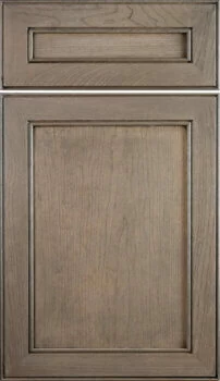 Dura Supreme's Madison flat panel cabinet doors feature beaded detail on profiles. Clean transitional style for any space.