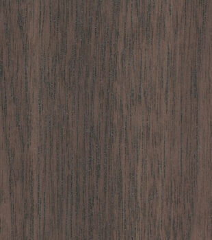 This finish color for modern Walnut Veneer cabinets is shown in the popular Morel stain by Dura Supreme Cabinetry. This medium cabinet color is a true-brown stain with a neutral brown-gray undertone.