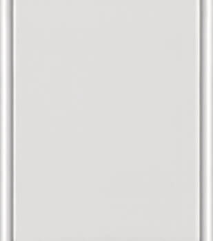 Dura Supreme Cabinetry’s Pearl paint is a gray-white, sort of a chameleon color. On its own looks like a cool white, paired with a darker gray it appears as a light gray.