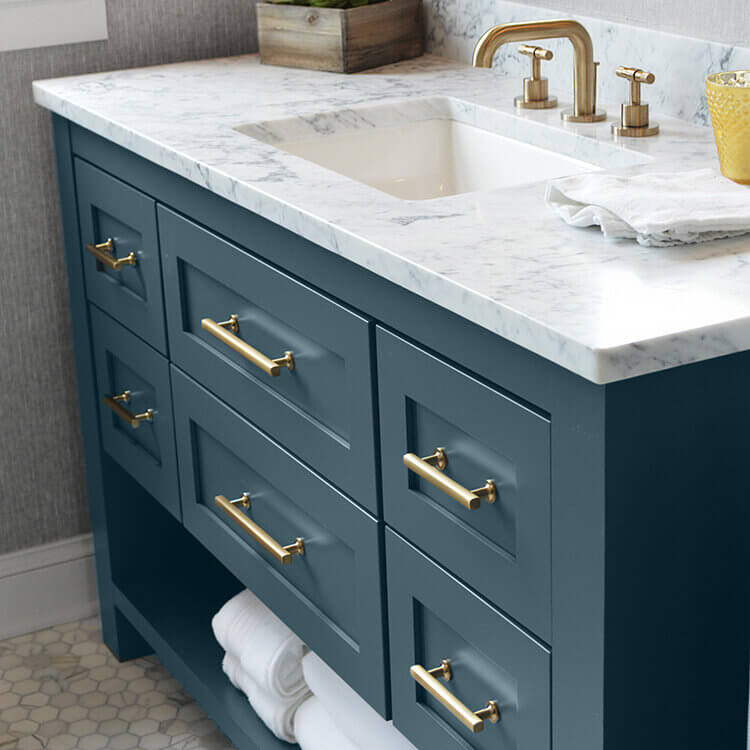 How to Organize Bathroom Drawers - Dura Supreme Cabinetry