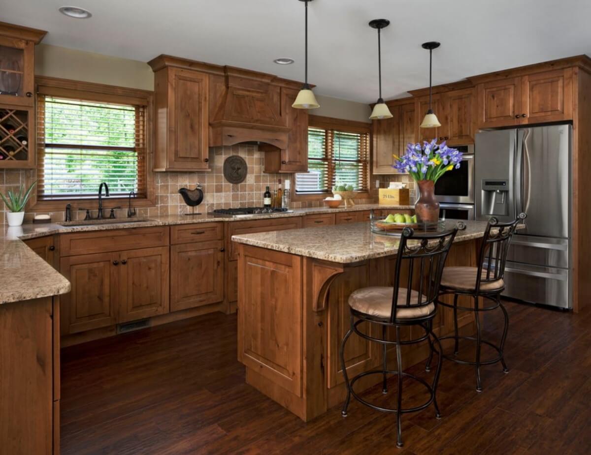 Alder Kitchen Cabinets Picture Gallery