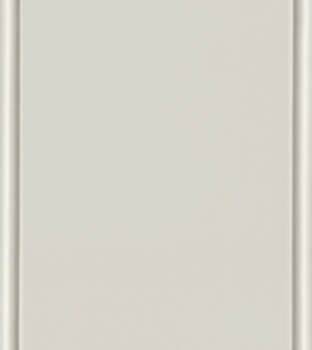 Dura Supreme’s Canvas paint is a soft, muted, off-white color inspired by natural organic canvas hues. This beige-like, muted white is a trendy finish choice for kitchen & bath cabinets.