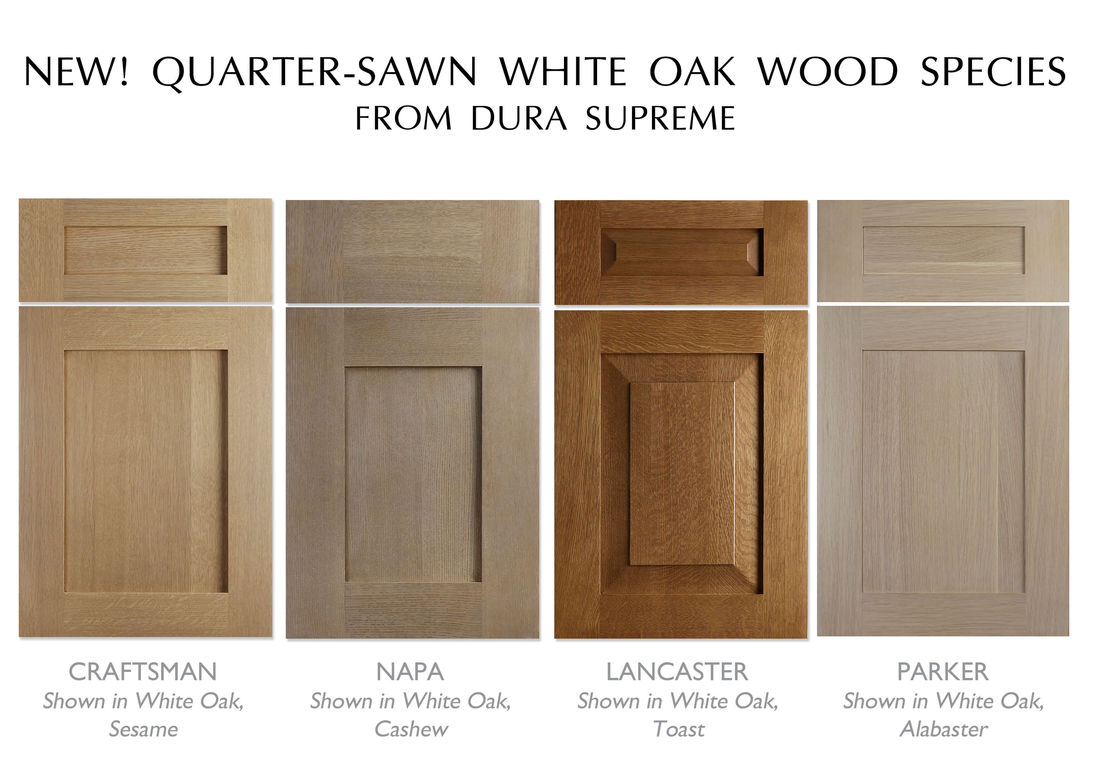 Quarter-Sawn White Oak for the Win! - Dura Supreme Cabinetry