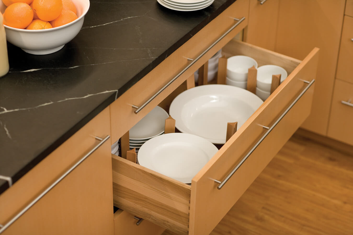 Drawer K-Cup Organizer with Drawer Partitions - Dura Supreme Cabinetry