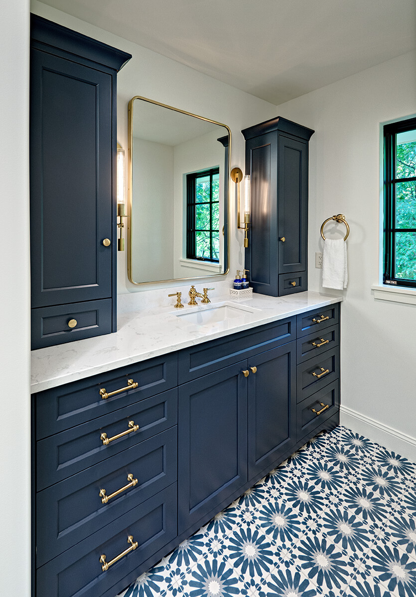 Get the Look: How to Design a Modern Nautical Style Kitchen & Bath Design