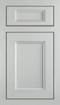The Covington Inset door style is a beautiful detailed door with a deep center panel.