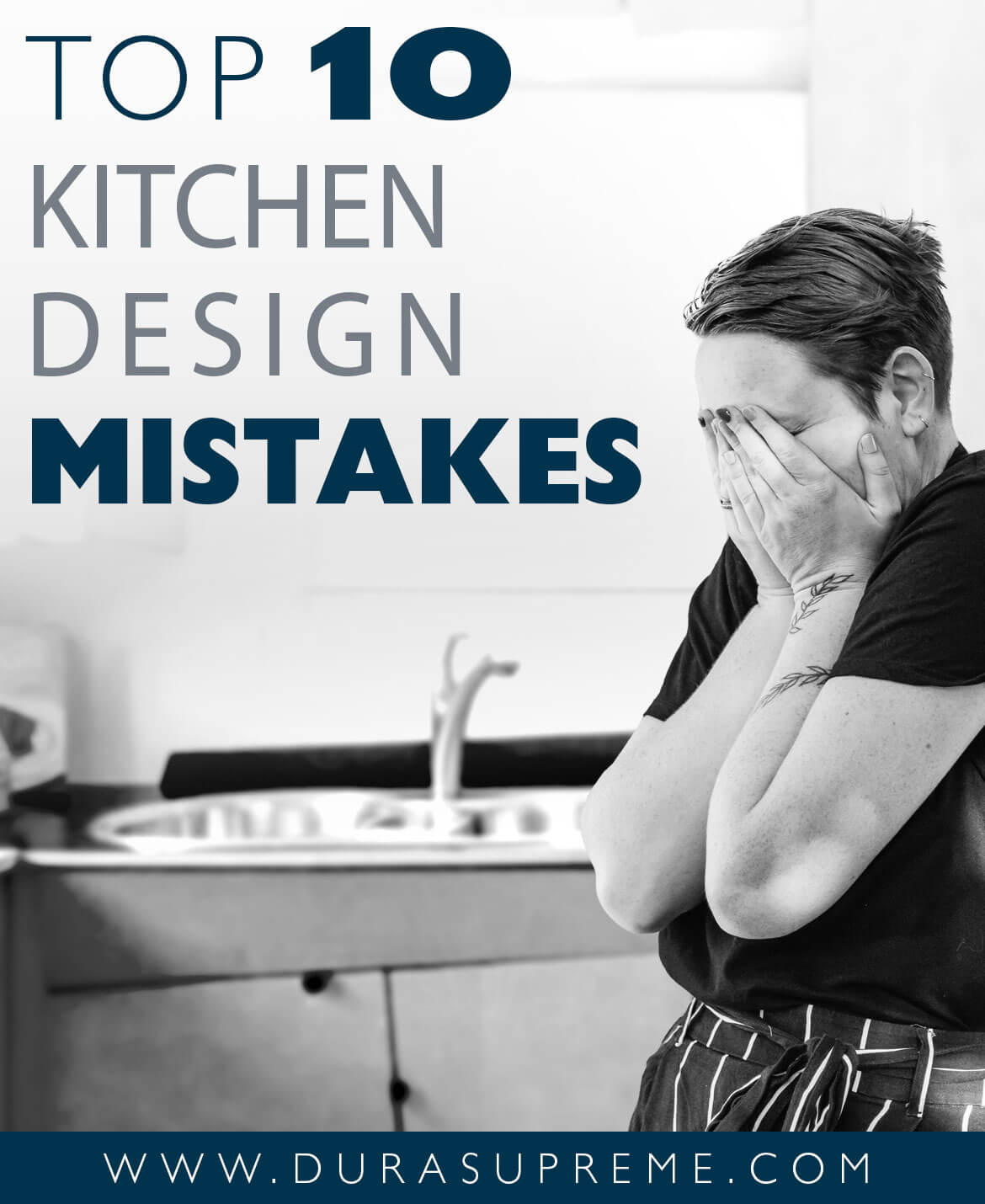 Top 10 Kitchen Design Mistakes and how to avoid them. This woman is upset when she realized there were several design mistakes in her newly remodeled kitchen.