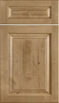 Dura Supreme’s Kendall cabinet door style is a transitional raised panel door style for full overlay framed or frameless kitchen cabinets.