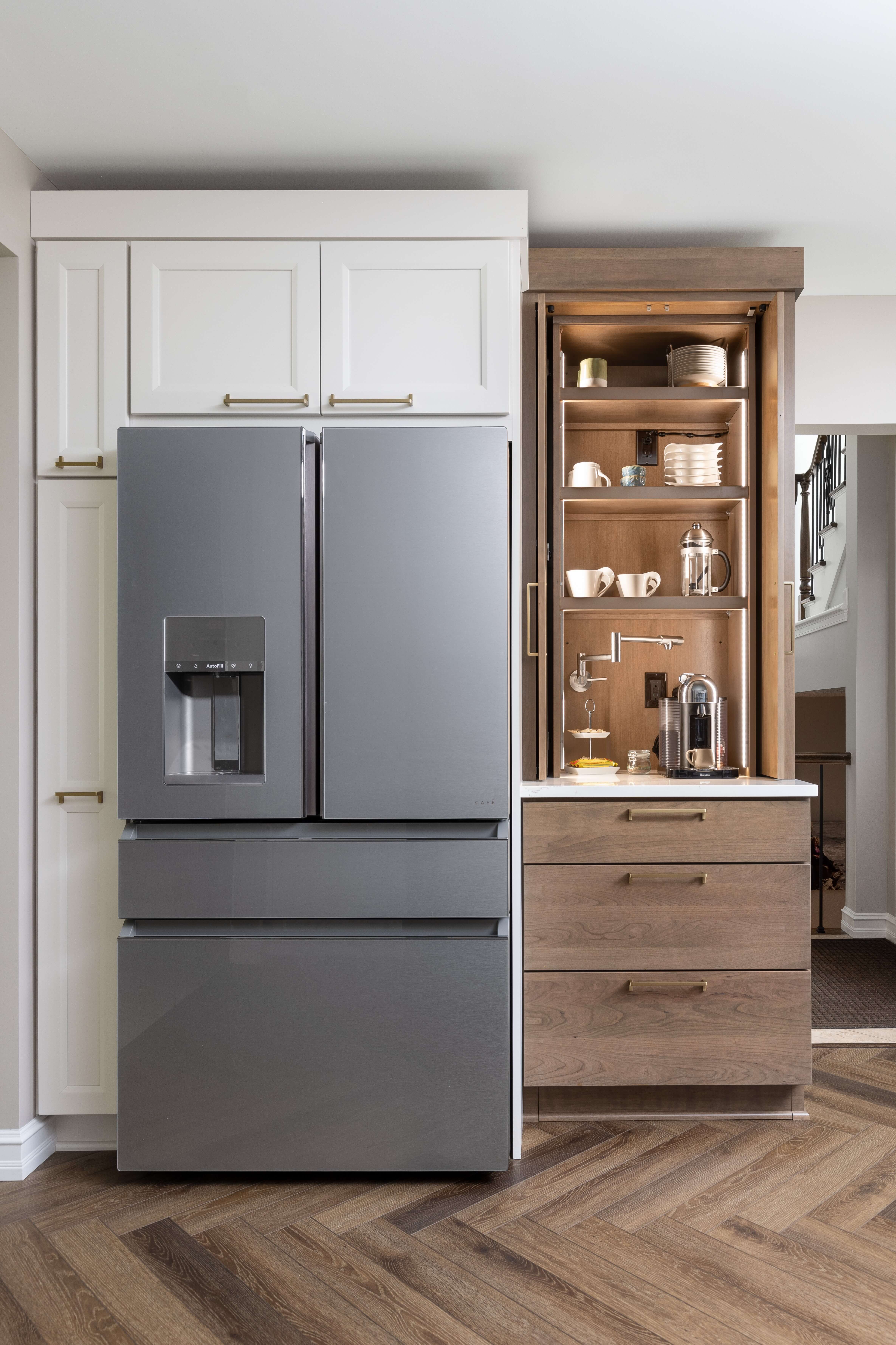 The Convenience of Bi-Fold and Pocket Cabinet Doors - Dura Supreme Cabinetry