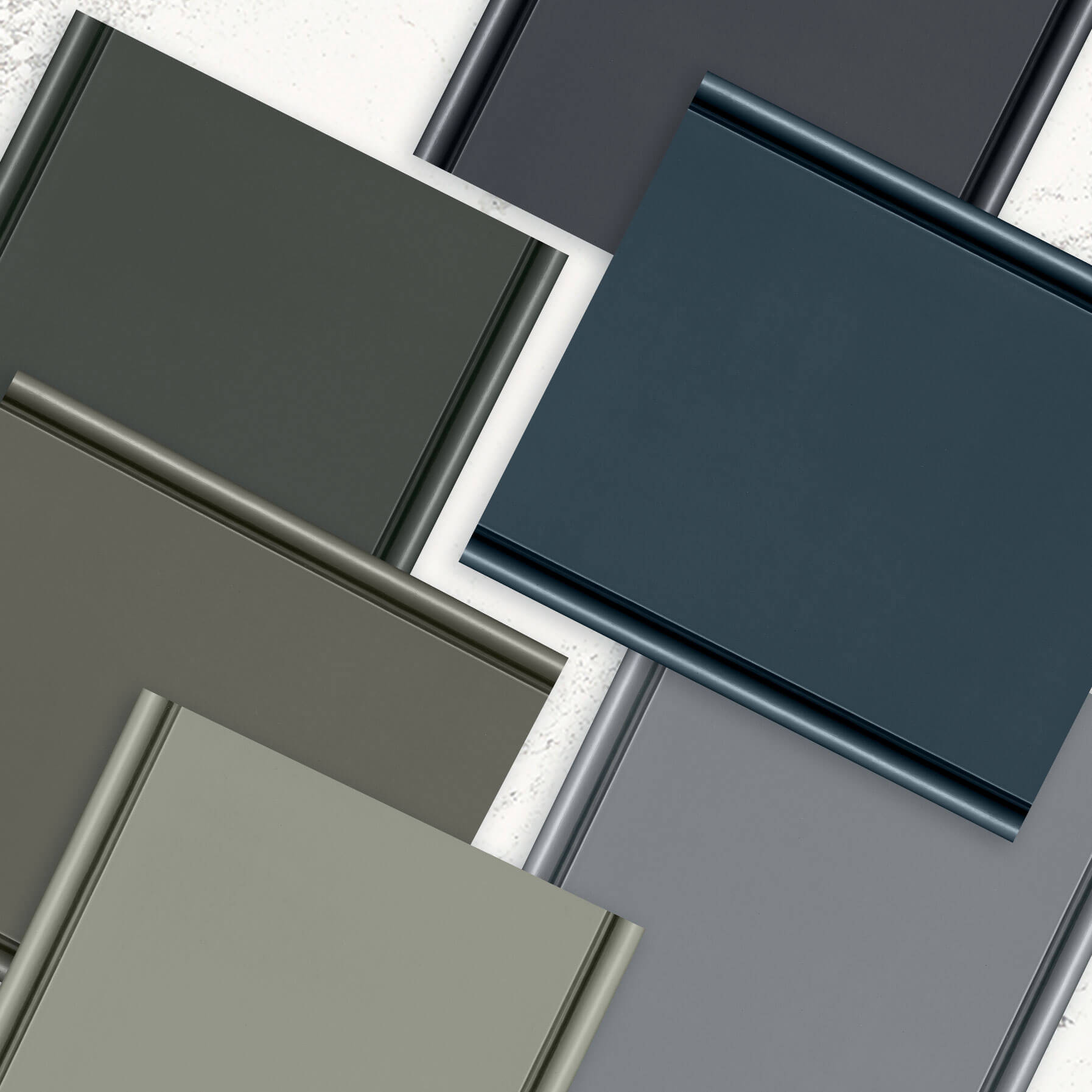 Trendy cabinet paint colors that will be long-term classic colors.