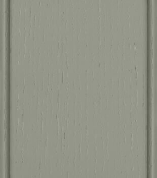 Evergreen Fog on Red Oak is a textured finish with a subtle green cabinet paint color known for its mossy, warm gray undertone.