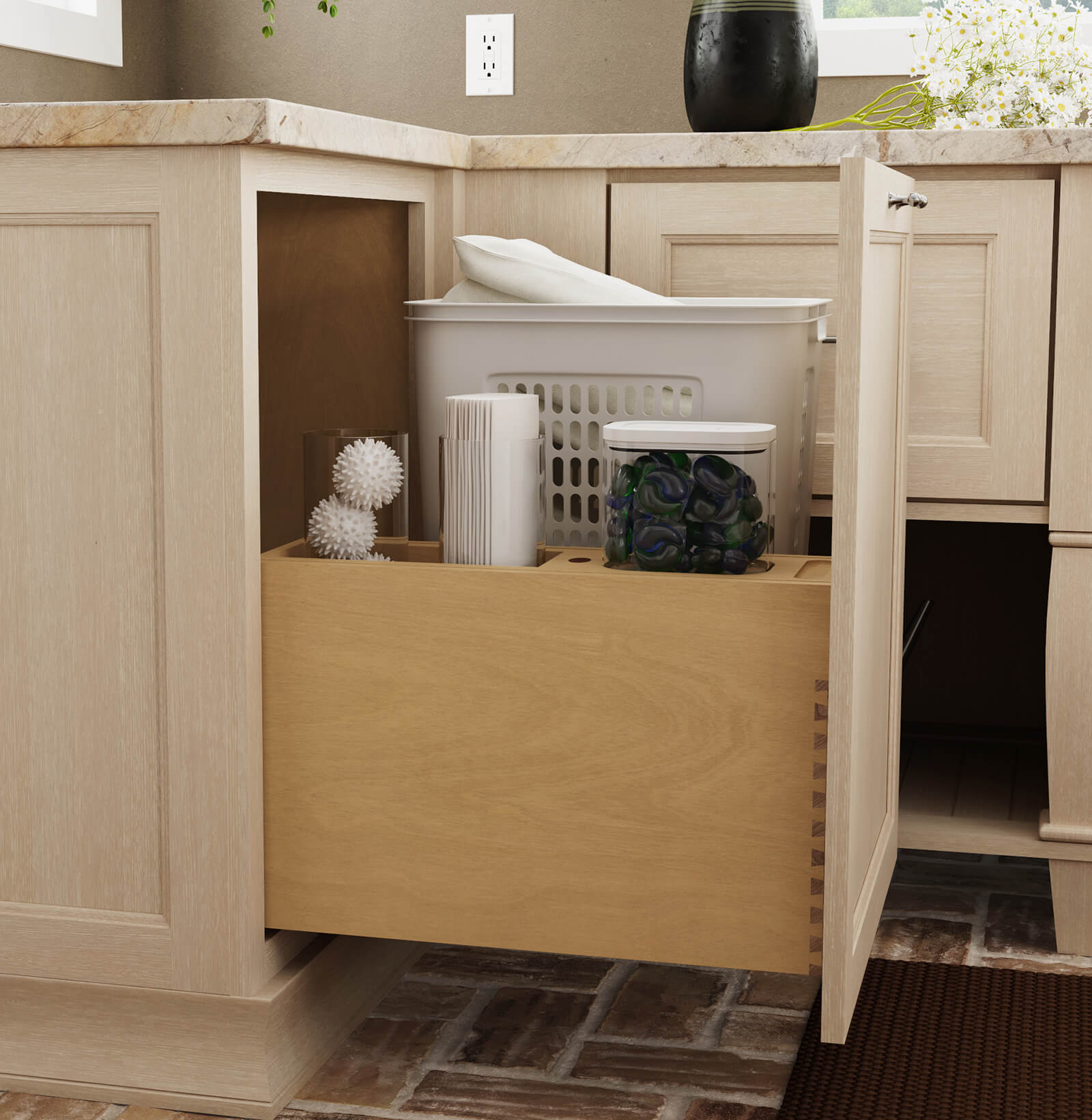 Laundry Hamper Pull-Out