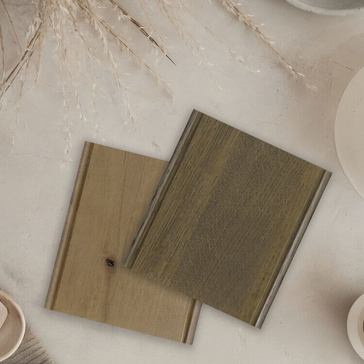 Trending True-Brown stain colors for kitchen cabinets by Dura Supreme Cabinetry.